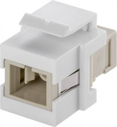Adattatore Keystone 2 x SC Simplex Femmina - Goobay ILWL-KEY-2SCSX