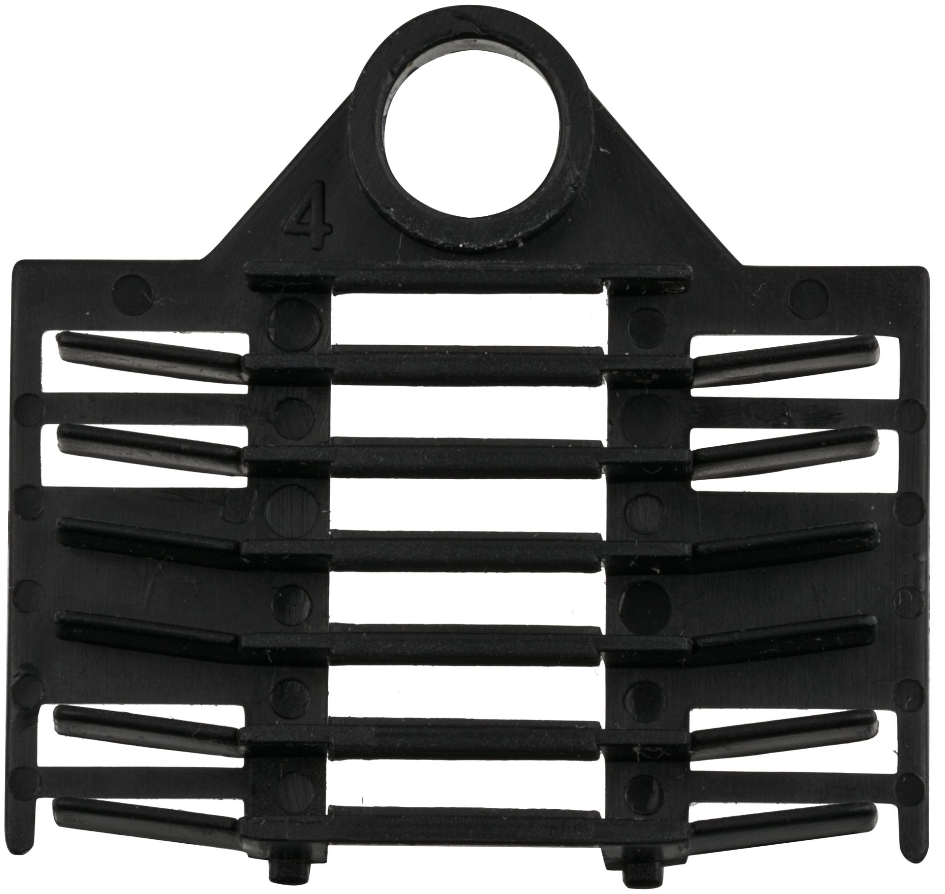 Supporto a Pettine per 12 Giunti in Fibra Ottica Termoretraibili, Nero - ILWL-SPLICE-12ST