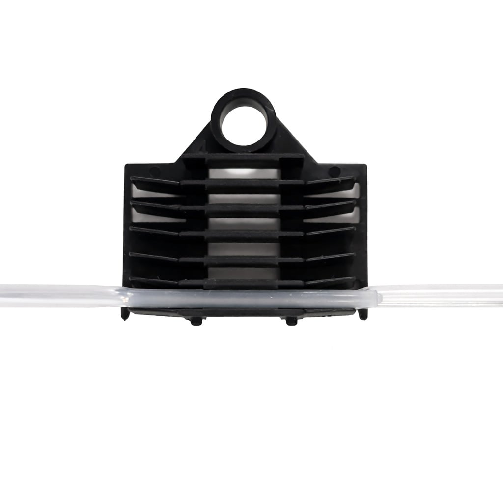 Supporto a Pettine per 12 Giunti in Fibra Ottica Termoretraibili, Nero - ILWL-SPLICE-12ST