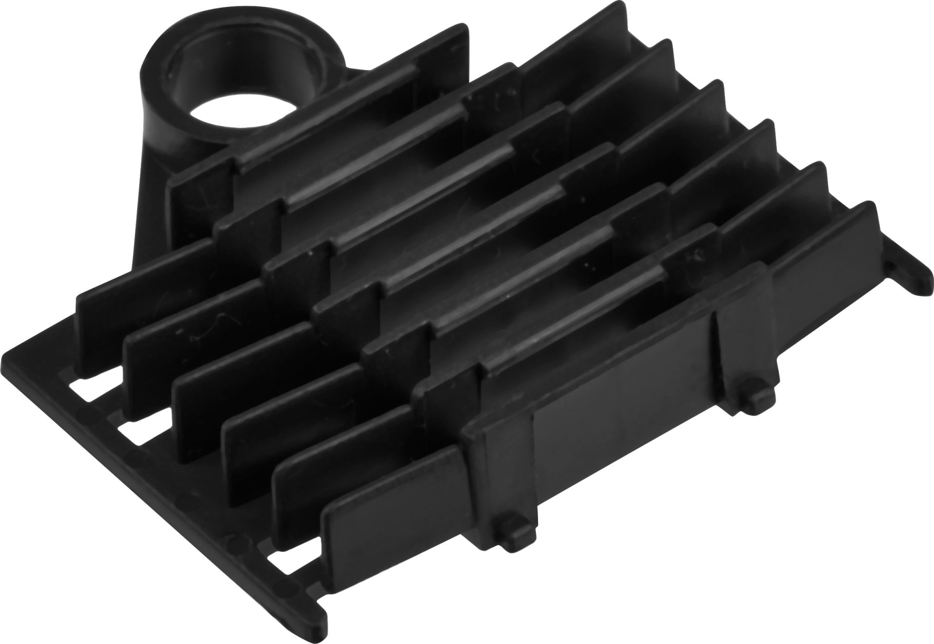 Supporto a Pettine per 12 Giunti in Fibra Ottica Termoretraibili, Nero - ILWL-SPLICE-12ST