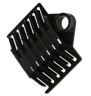 Supporto a Pettine per 6 Giunti in Fibra Ottica Nero - Techly Professional ILWL-SPLICE-6BT