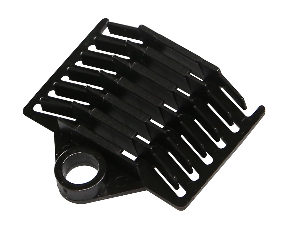 6 Comb Support Black Optic Fiber Joints - Techly Professional ILWL-SPLICE- 6 BT
