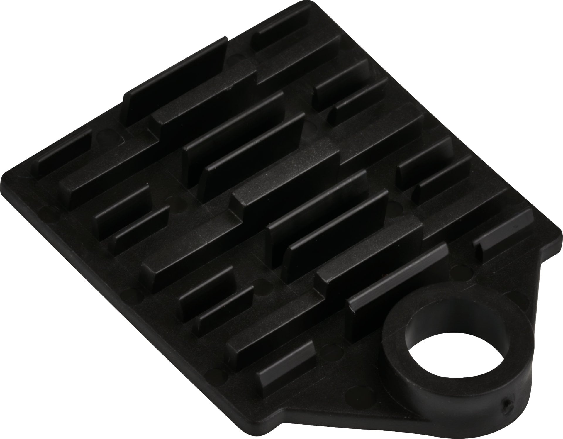 Supporto a Pettine per 6 Giunti in Fibra Ottica Termoretraibili, Nero - ILWL-SPLICE-6ST