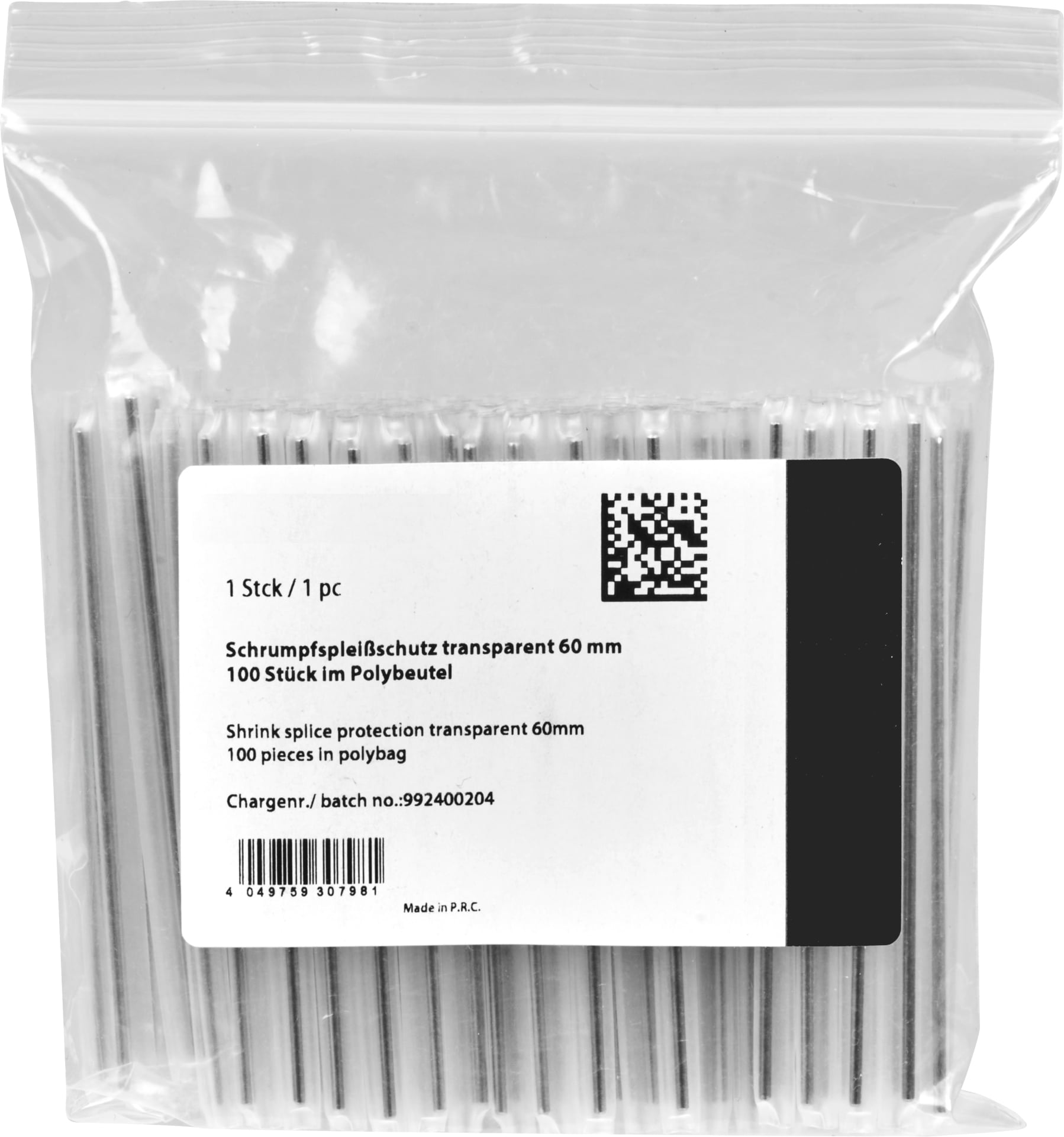 Coprigiunto Manicotto Termorestringente per Fibra Ottica 60 mm - ILWL-TUBE61