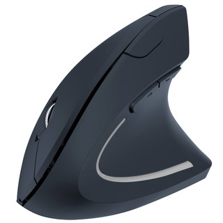 Mouse Verticale Ottico Wireless 1600 Dpi Ergonomico - Techly IM 1200-VM-B