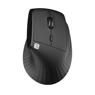 Mouse Ergonomico RGB Wireless + USB 2.4G Nero - Techly IM 1300-VM-RGB