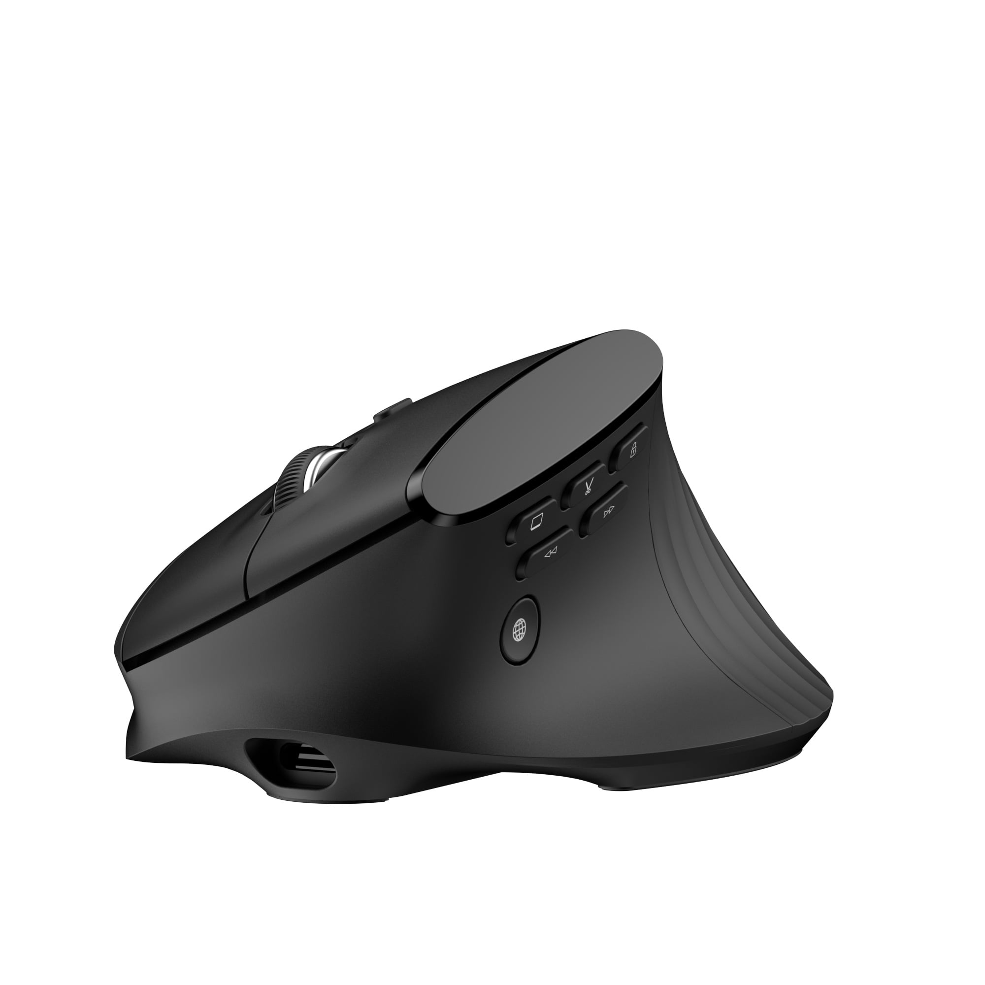 Mouse Ergonomico RGB Wireless + USB 2.4G Nero - Techly IM 1300-VM-RGB