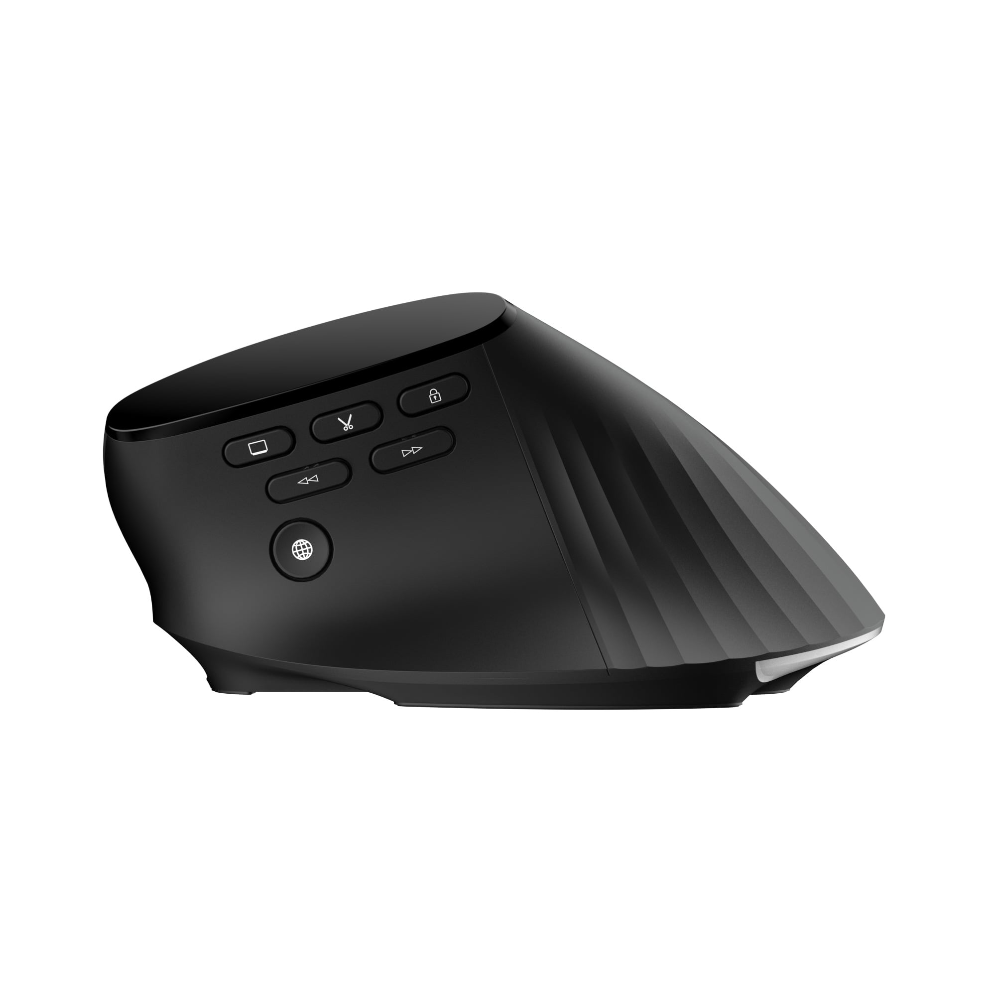 Mouse Ergonomico RGB Wireless + USB 2.4G Nero - Techly IM 1300-VM-RGB
