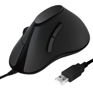 Mouse Verticale Ottico Ergonomico USB 1000dpi Nero - Logilink IM 158-U-VER