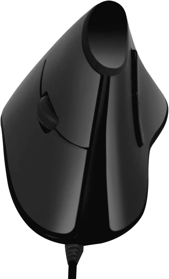 Mouse Verticale Ottico Ergonomico USB 1000dpi Nero - Logilink IM 158-U-VER