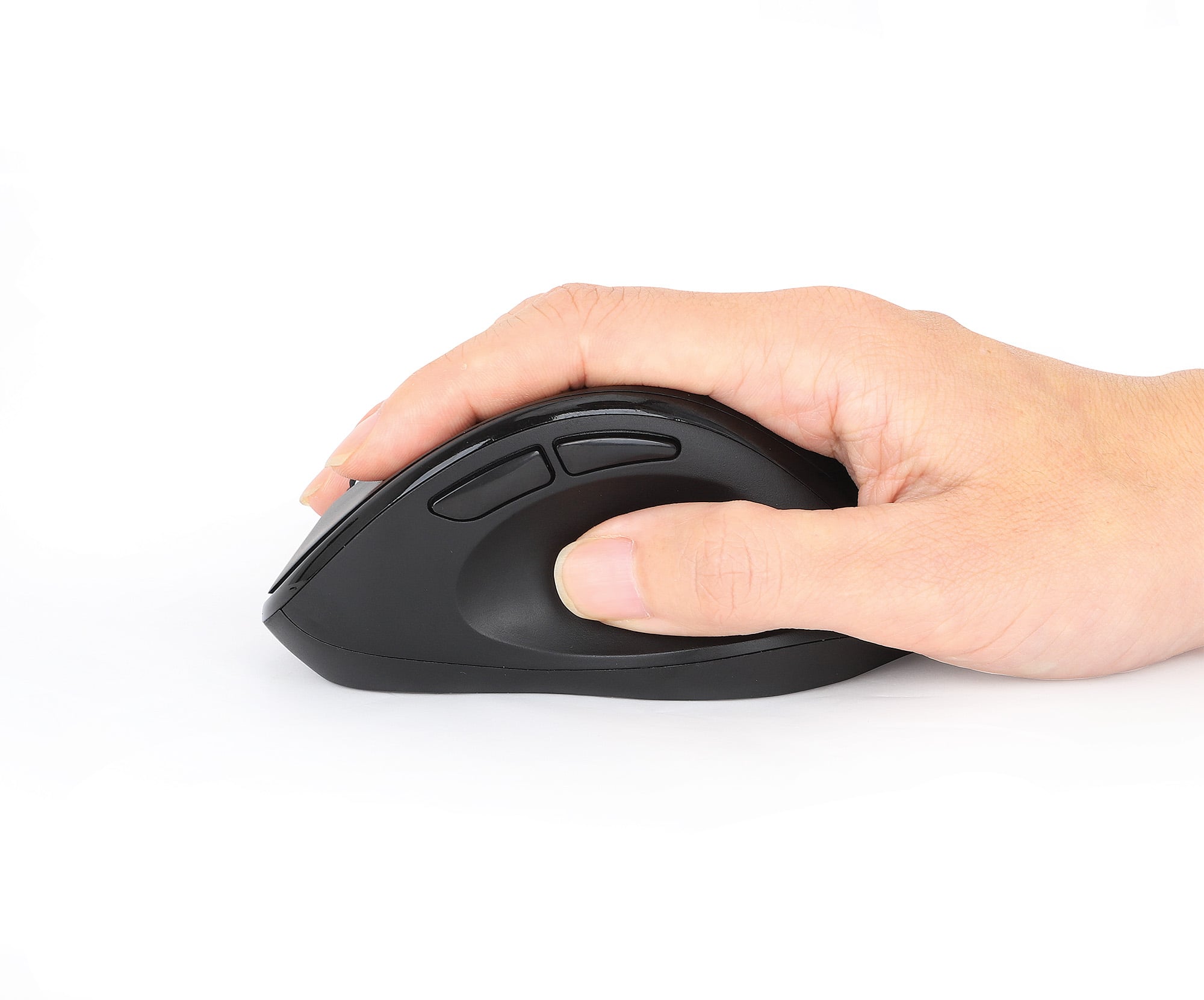 Mouse ergonomico wireless con ricevitore USB 2 in 1 - Manhattan IM 1600-WL-ERGO-UC