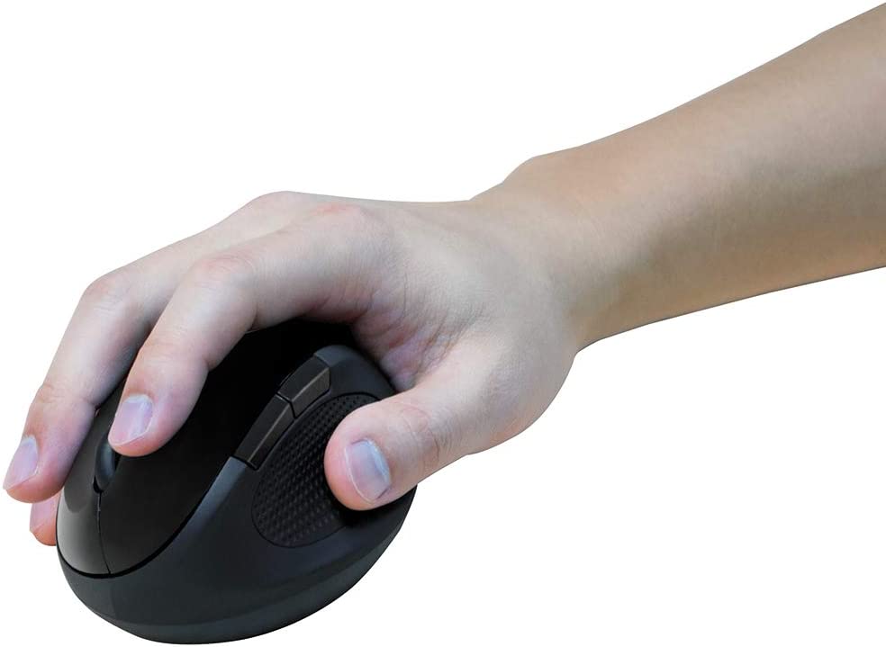 Mouse Ottico Ergonomico Wireless 1600 Dpi Nero - Logilink IM 1600-WL-ERGO