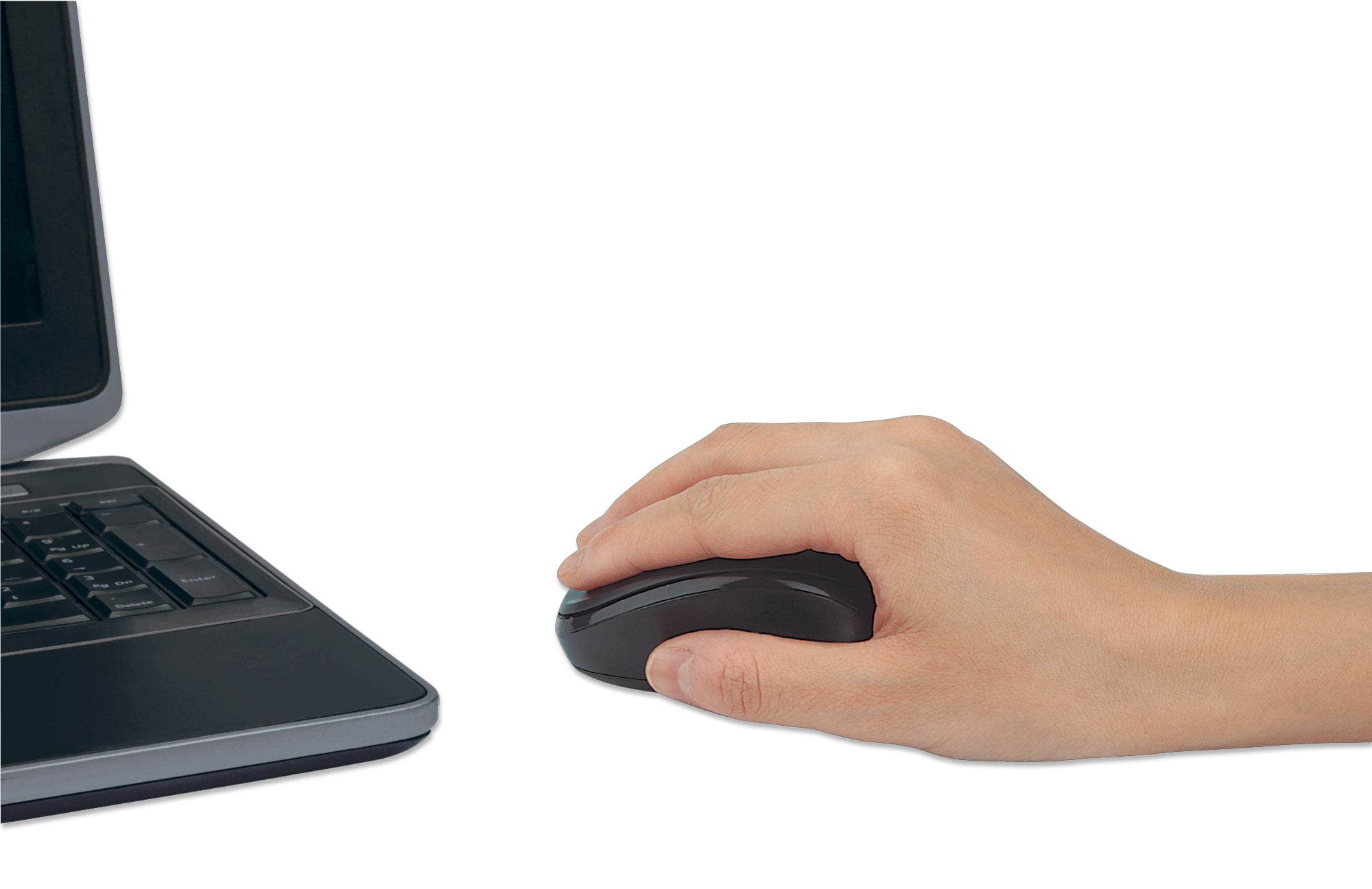 Mouse Ottico Wireless 1600 Dpi Nero, Performance II - Manhattan IM 179-WL-B