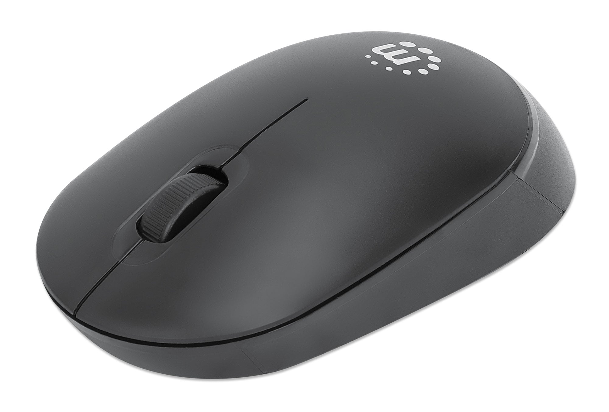 Mouse Ottico Wireless USB 1000 Dpi Nero, Performance III - Manhattan IM 190-1200WBK