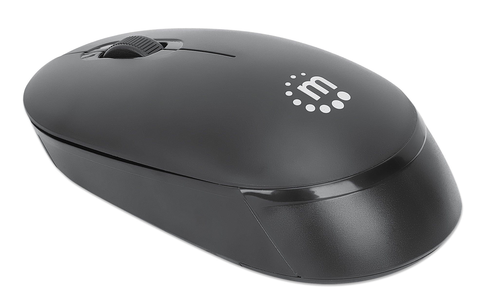 Mouse Ottico Wireless USB 1000 Dpi Nero, Performance III - Manhattan IM 190-1200WBK