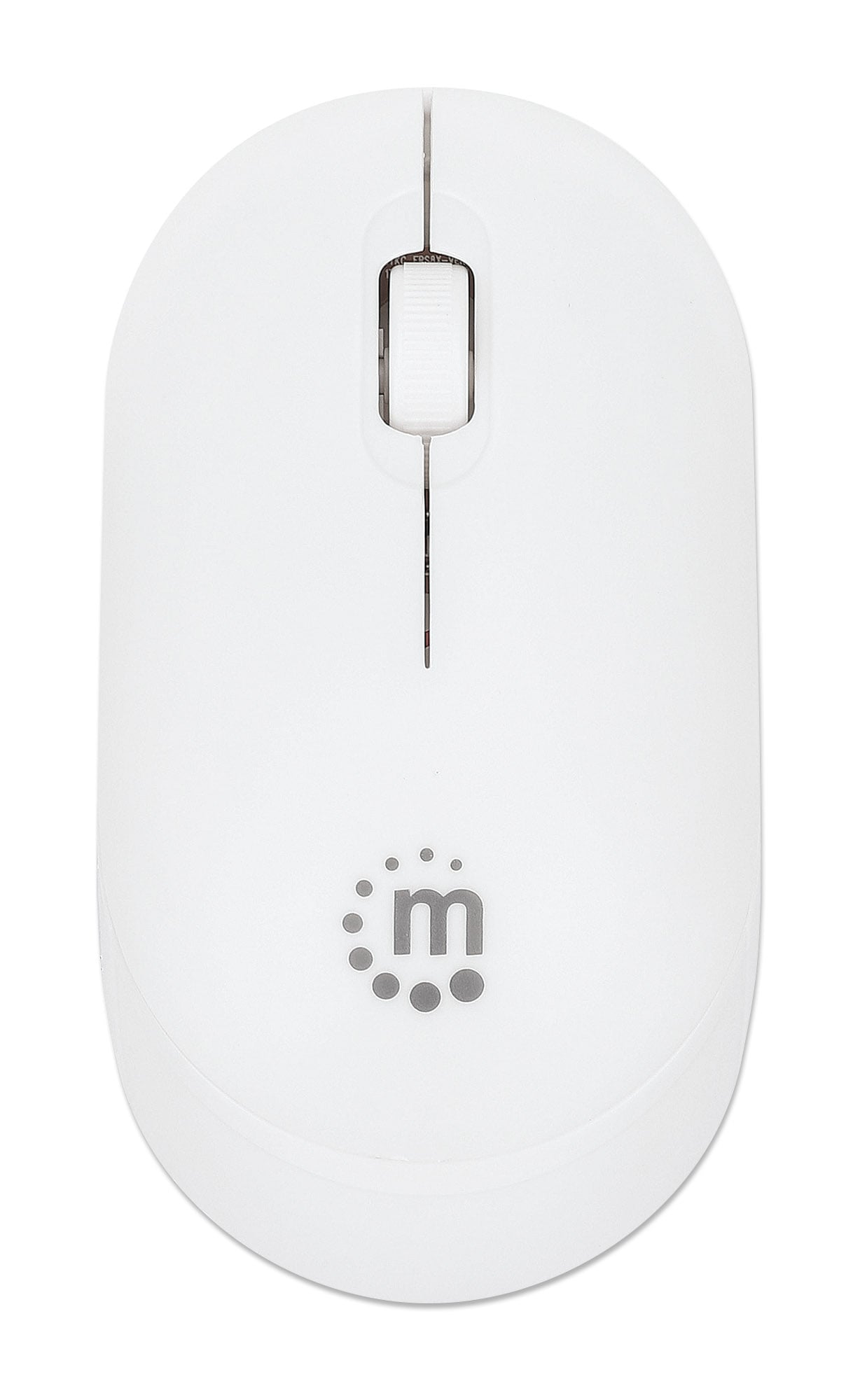 Mouse Ottico Wireless USB 1000 Dpi Bianco, Performance III - Manhattan IM 190-1200WWH