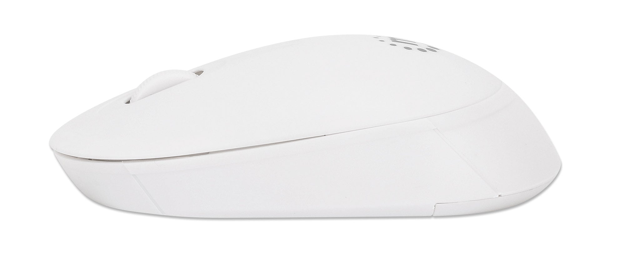 Mouse Ottico Wireless USB 1000 Dpi Bianco, Performance III - Manhattan IM 190-1200WWH