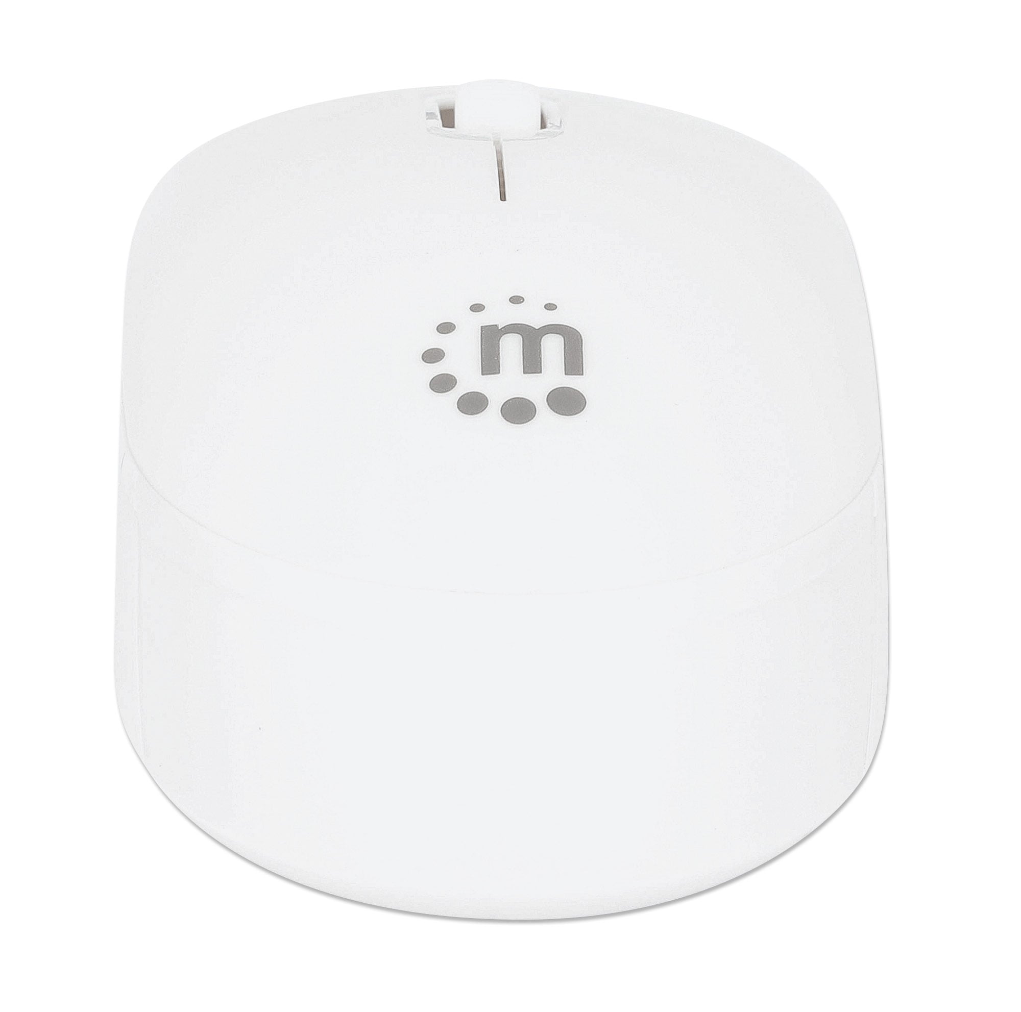 Mouse Ottico Wireless USB 1000 Dpi Bianco, Performance III - Manhattan IM 190-1200WWH