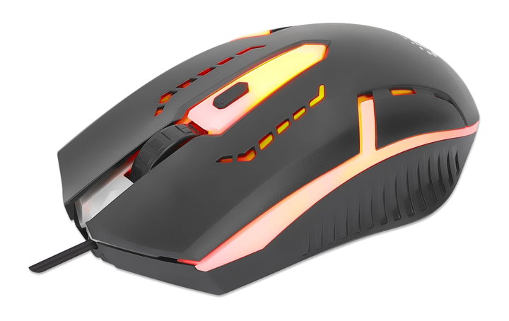 Mouse Ottico USB Gaming 1500 Dpi LED RGB - Manhattan IM 190-1500-RGB