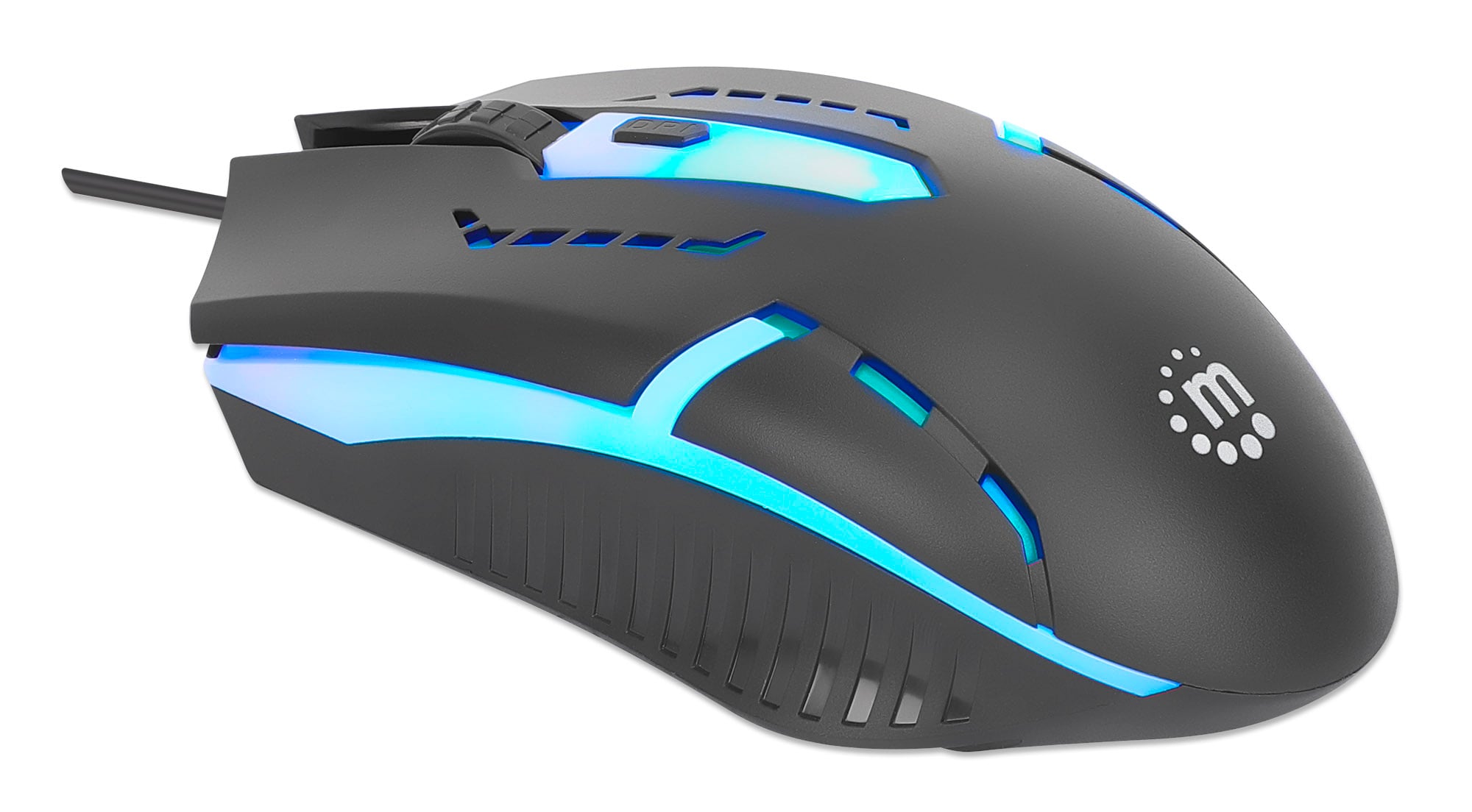 Optical Mouse USB Gaming 1500 Dpi LED RGB - Manhattan IM 190 - 1500 -RGB