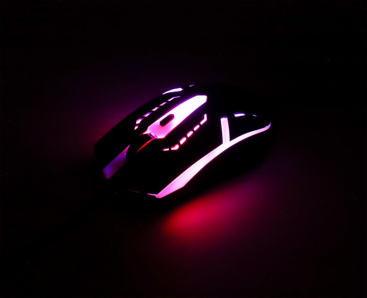 Mouse Ottico USB Gaming 1500 Dpi LED RGB - Manhattan IM 190-1500-RGB