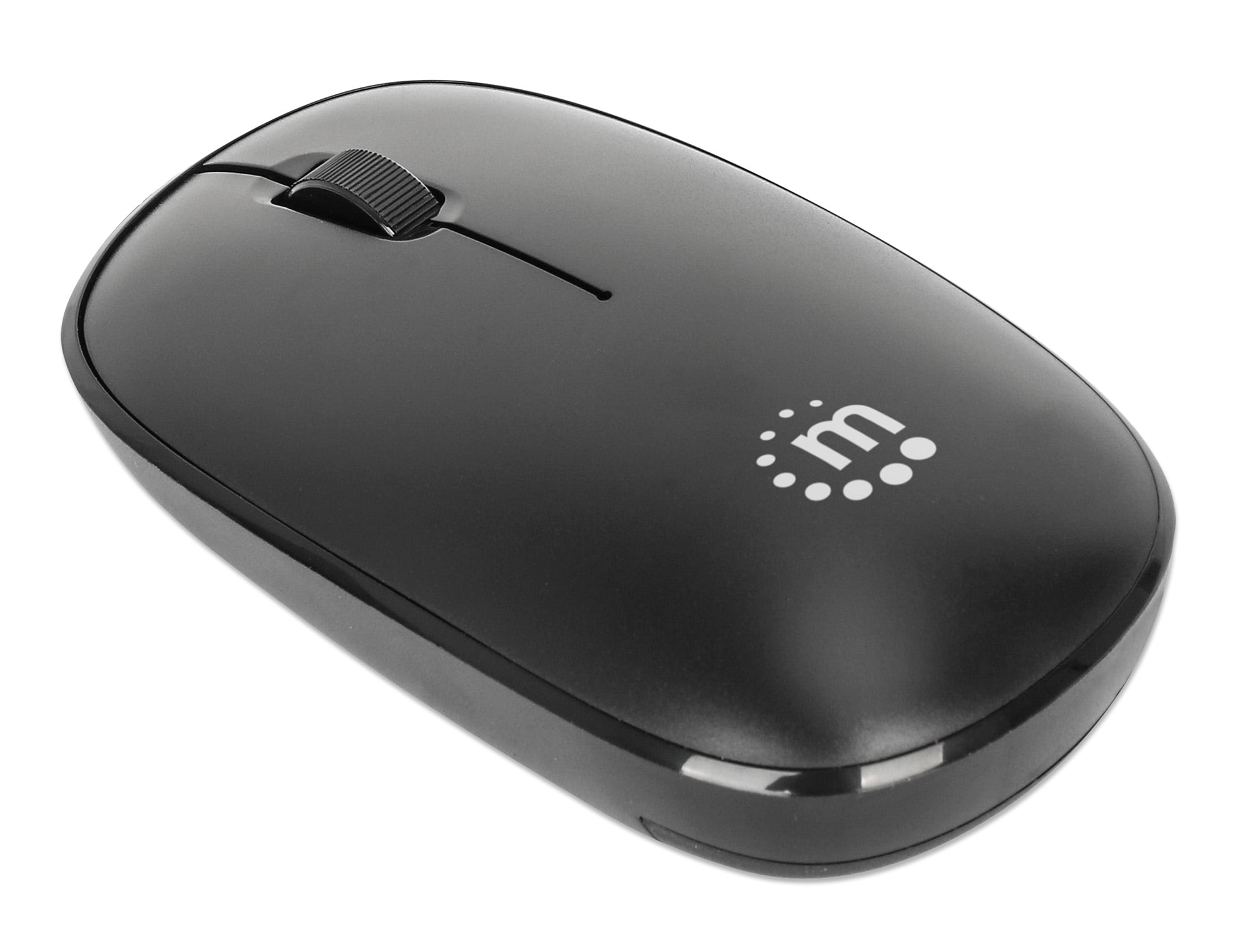 Mouse Ottico Wireless USB 1200 Dpi Nero, MW3050 - Manhattan IM 190-ELWBK