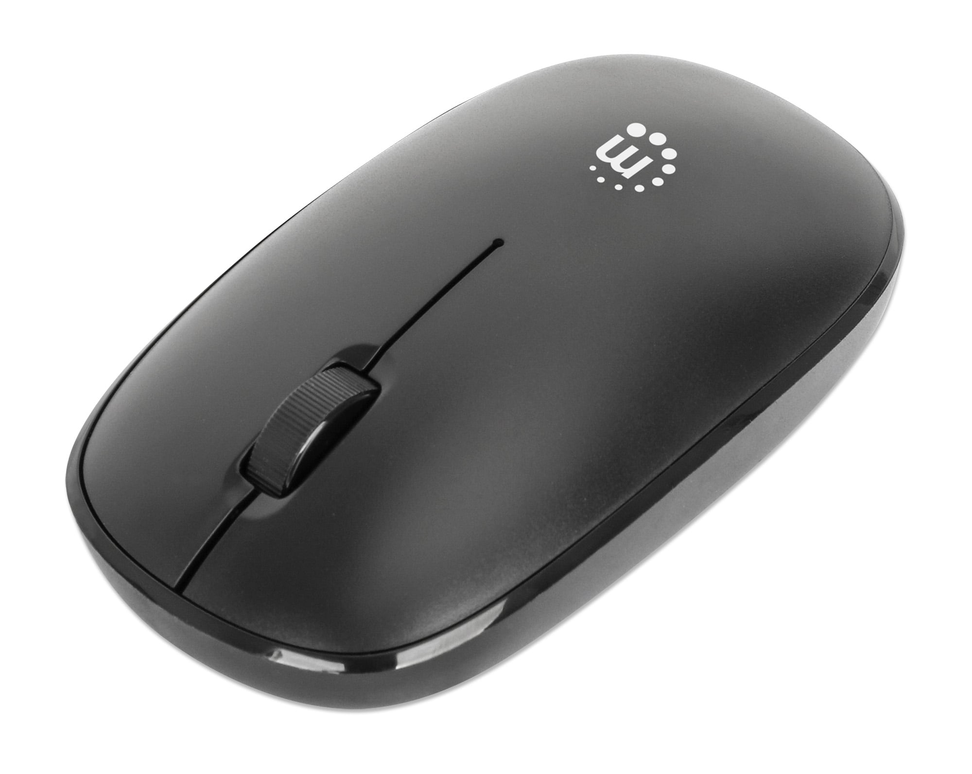Mouse Ottico Wireless USB 1200 Dpi Nero, MW3050 - Manhattan IM 190-ELWBK