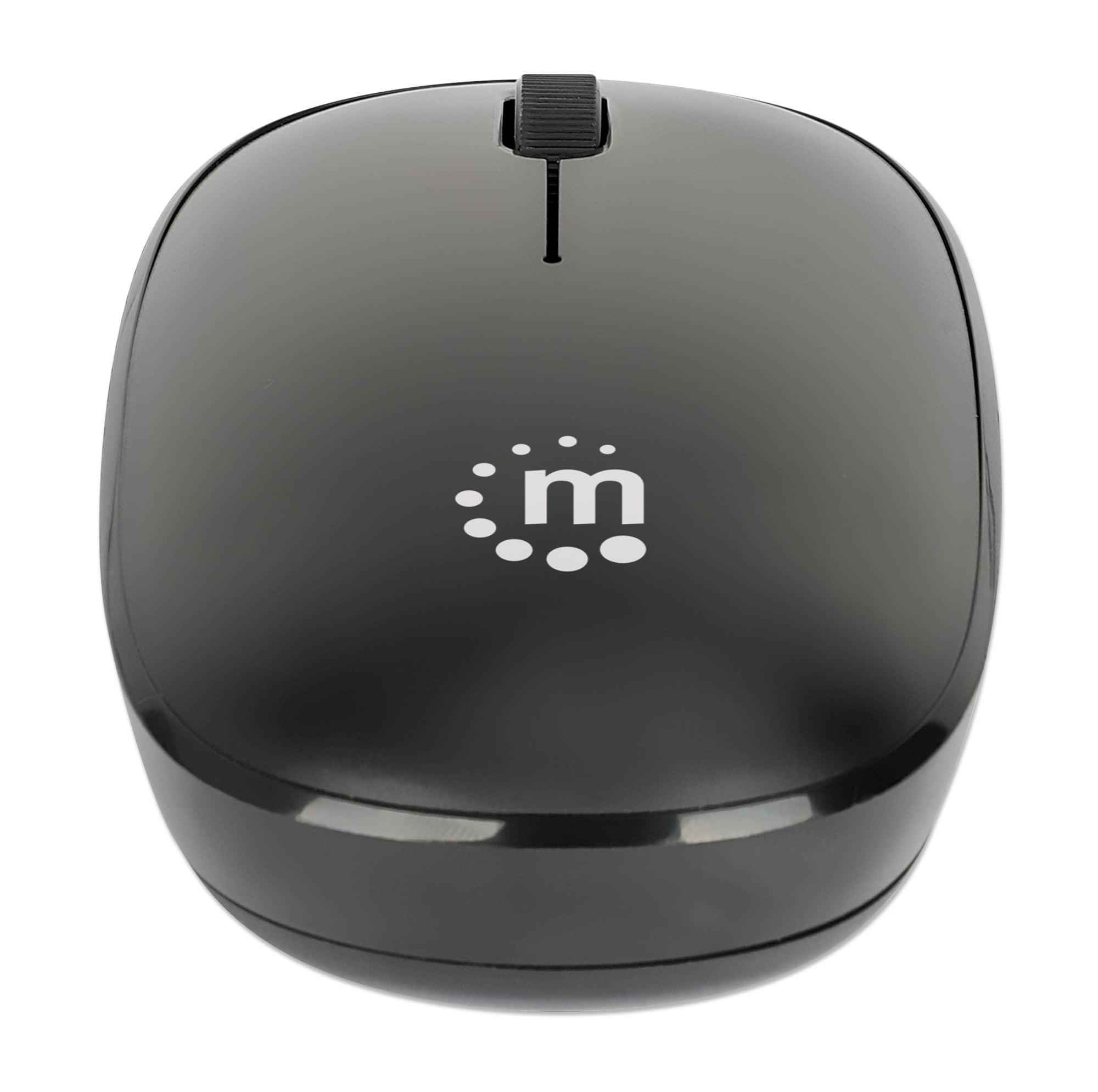 Mouse Ottico Wireless USB 1200 Dpi Nero, MW3050 - Manhattan IM 190-ELWBK