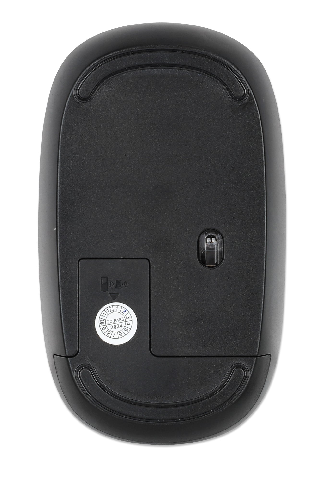 Mouse Ottico Wireless USB 1200 Dpi Nero, MW3050 - Manhattan IM 190-ELWBK