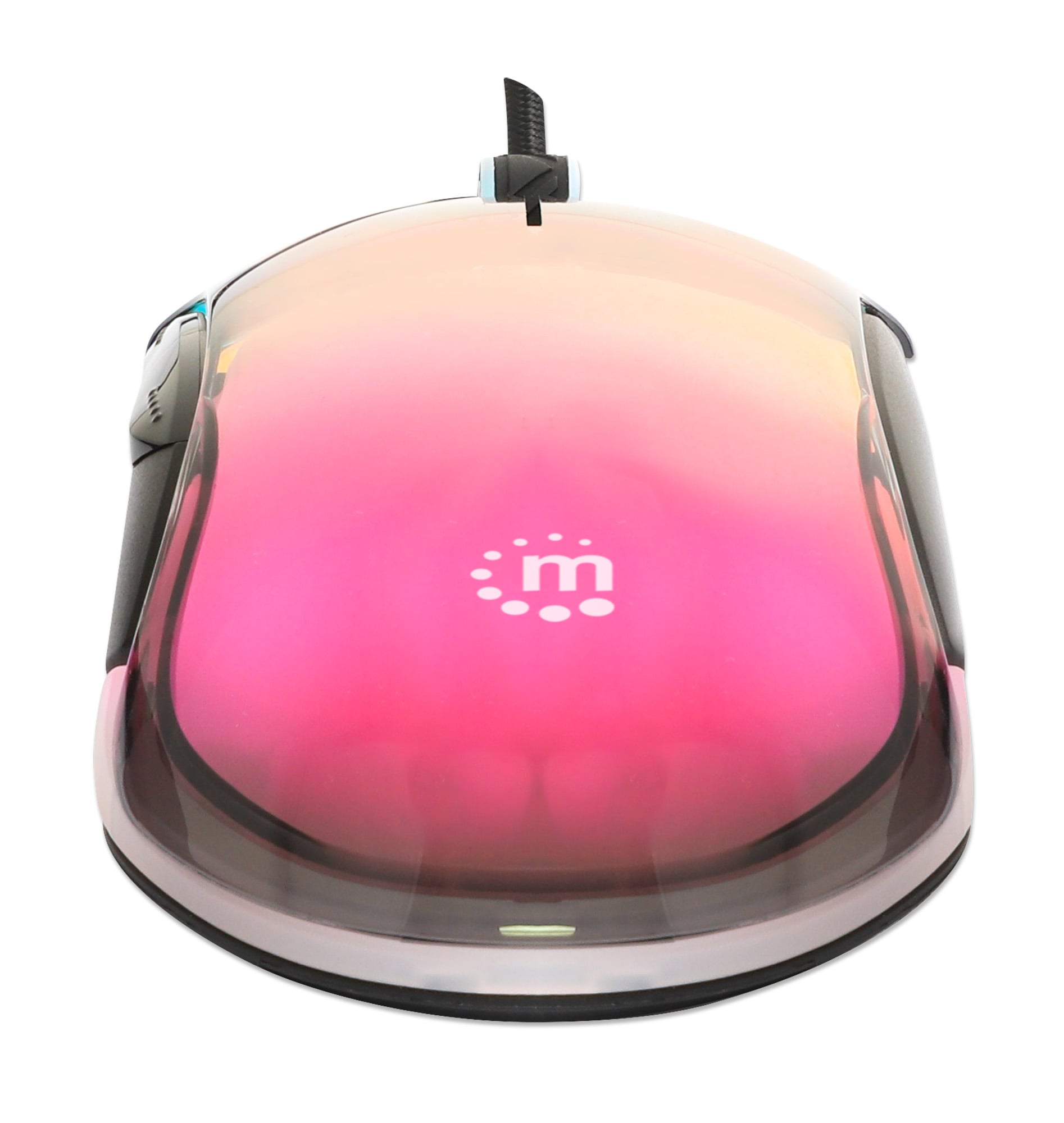 Mouse Ottico USB 12800 Dpi Retroilluminazione LED RGB - Manhattan IM 190-U-RGB
