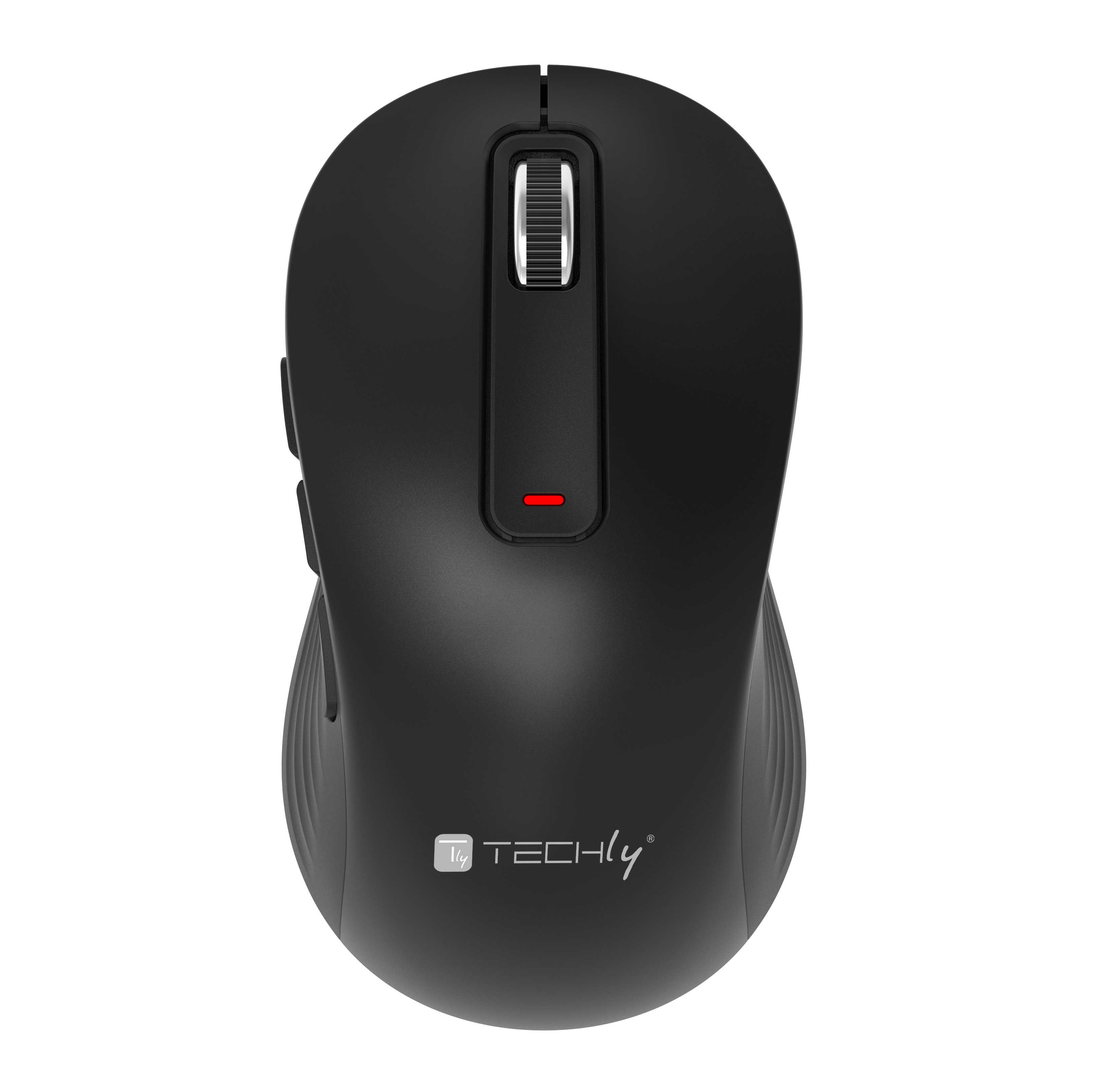 Mouse Optical Wireless 2.4 GHZ 5 D 1000 / 1200 / 1600 Dpi Black - Techly IM 200 -WL-BK