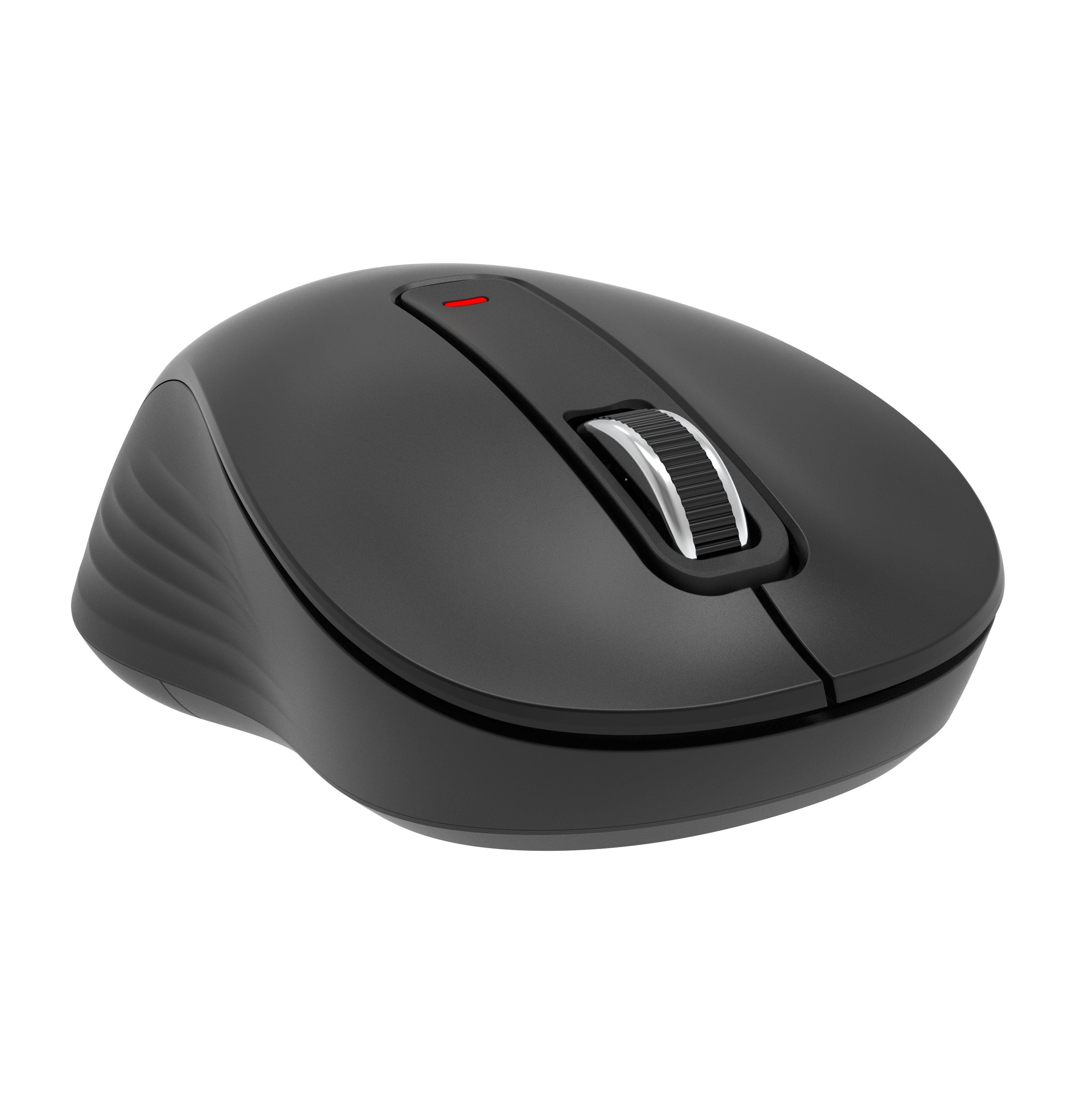 Mouse Ottico Wireless 2.4 GHZ 5D 1000/1200/1600 Dpi Nero - Techly IM 200-WL-BK