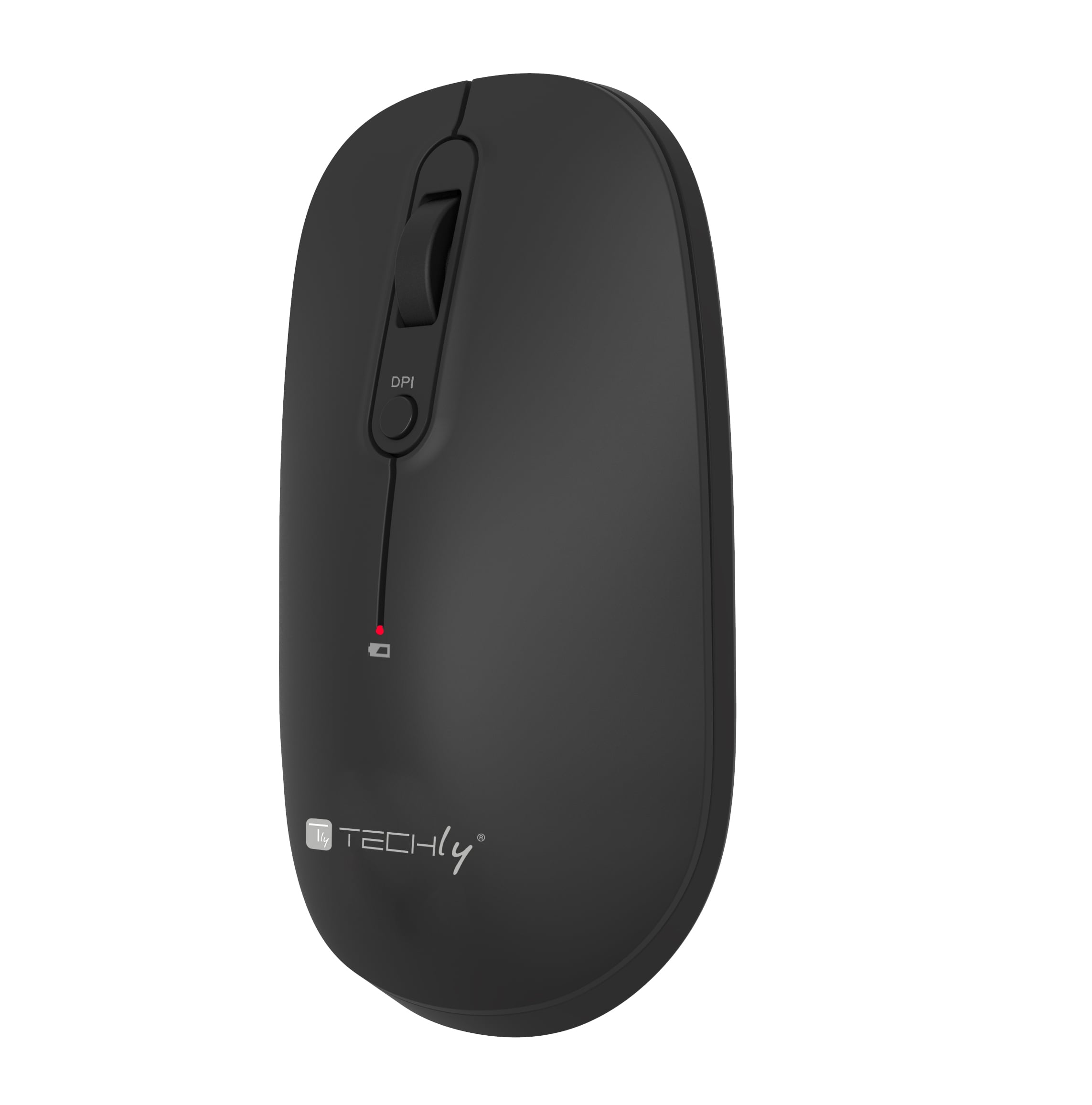 Mouse Ottico Wireless 2.4 GHZ 3D 1000/1200/1600 Dpi Nero o Bianco - Techly IM 830-WL-BW