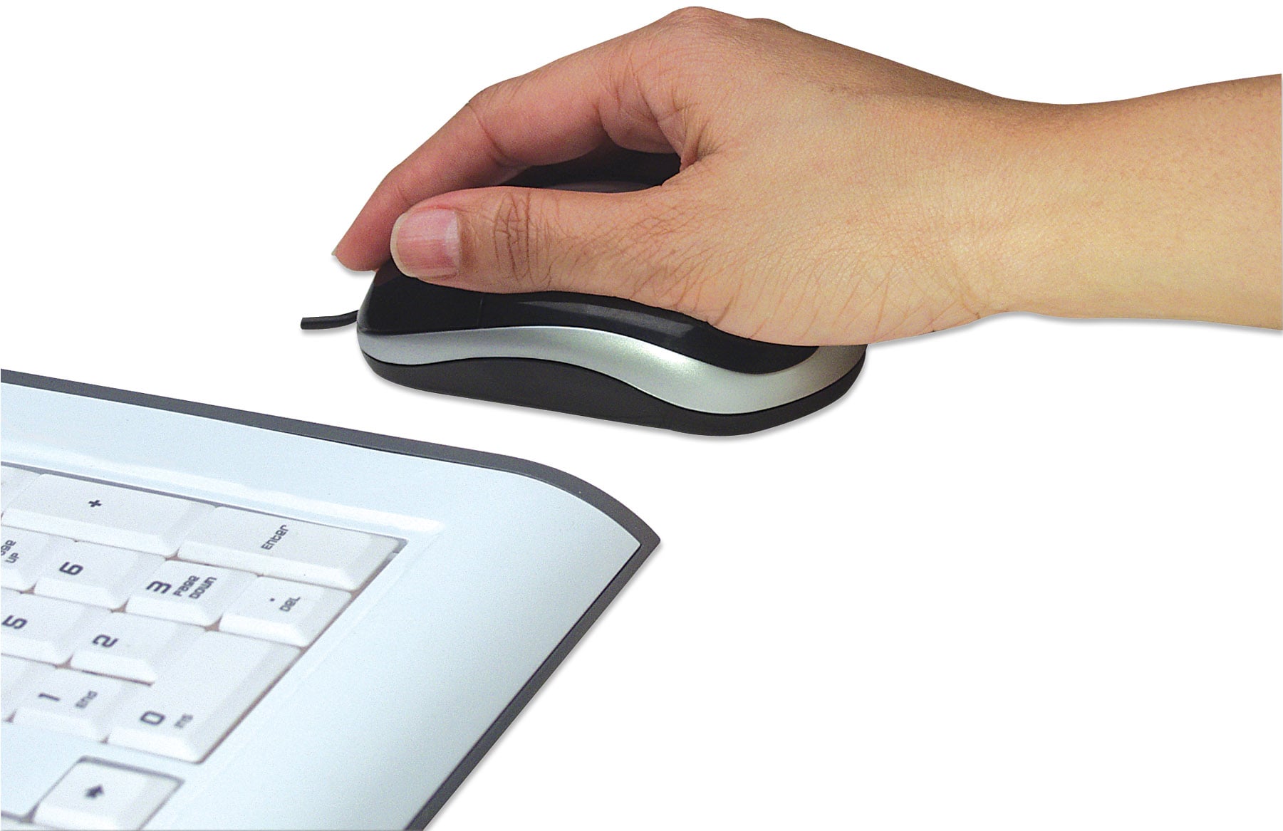 Mouse Ottico USB 1000 Dpi Nero - Manhattan IM 900-U-RT