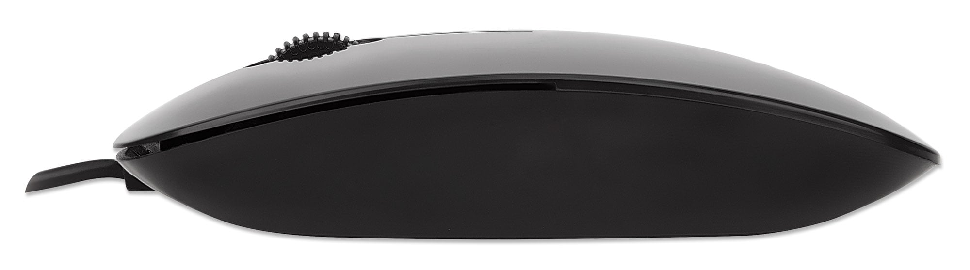 Mini Mouse Ottico USB Silhouette 1000 Dpi Nero - Manhattan IM 900-U-SLB