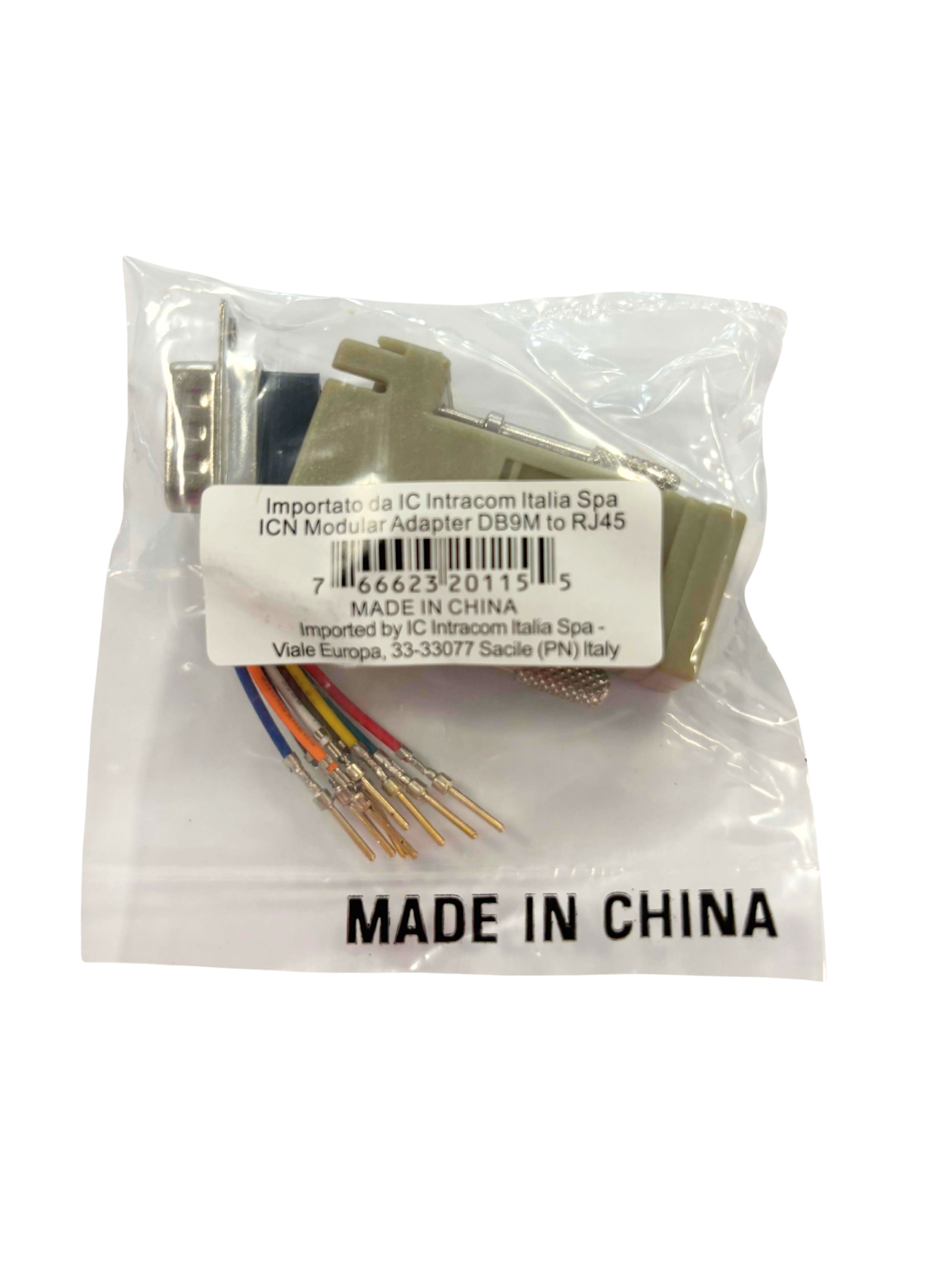 Modular Adapter DB 9 Male / RJ 45 8 wires - Manhattan IMA 271