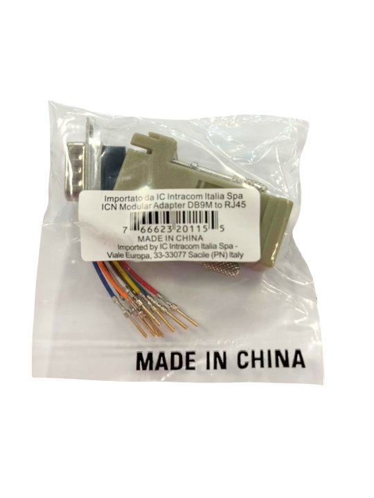 Modular Adapter DB 9 Male / RJ 45 8 wires - Manhattan IMA 271