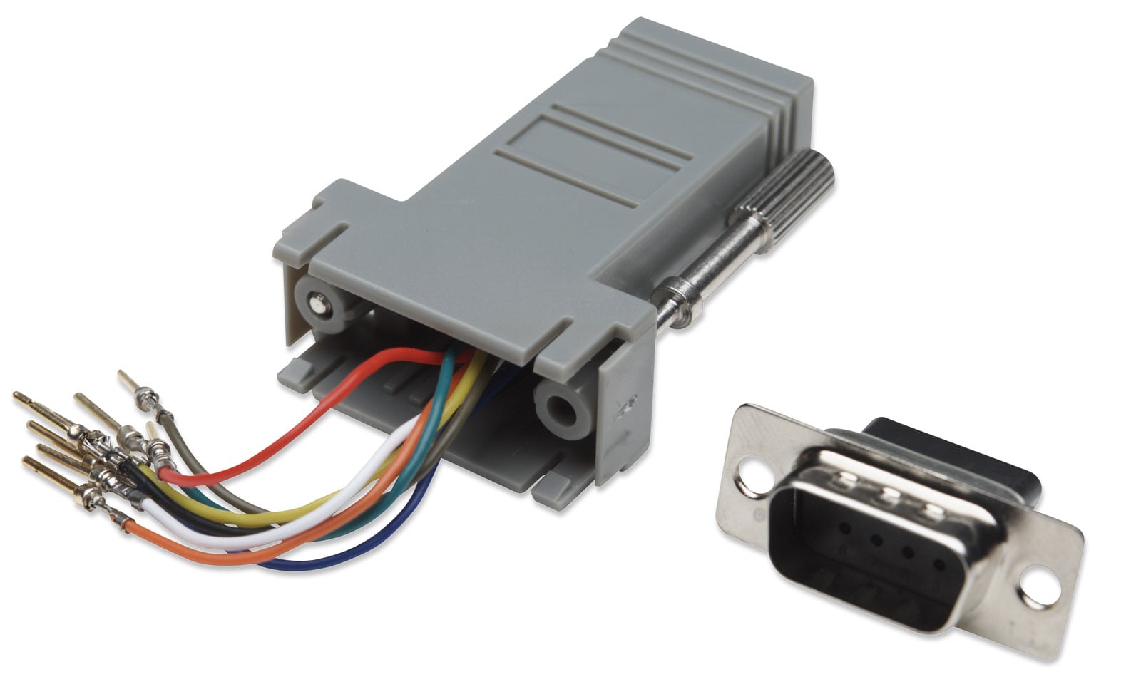 Modular Adapter DB 9 Male / RJ 45 8 wires - Manhattan IMA 271