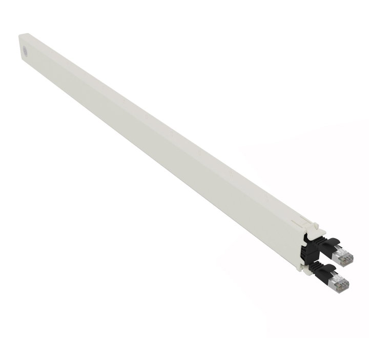 Cassetto Cavi patchbox.one 30RU Cat6A STP Nero - PATCHBOX IPB-CONE30STPBK