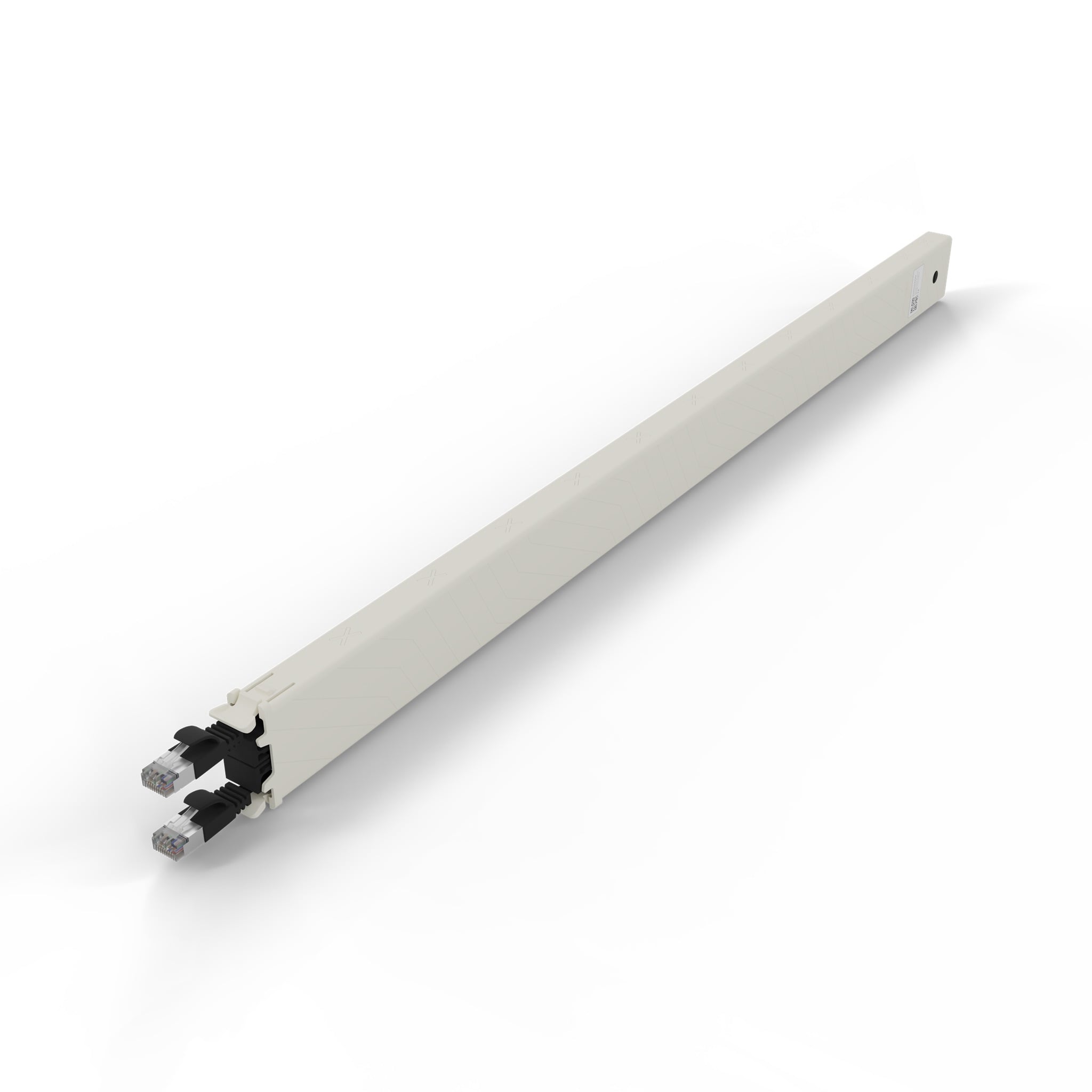 Drawer Patchbox.one 30 RU Cat 6 A STP Black - PATCHBOX IPB-CONE 30 STPBK