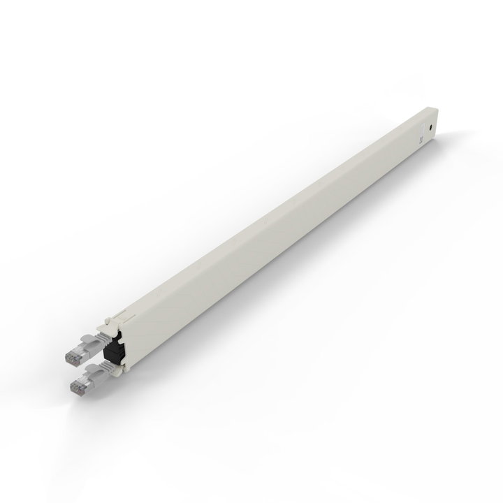 Cassetto Cavi patchbox.one 30RU Cat6A STP Grigio - PATCHBOX IPB-CONE30STPSL