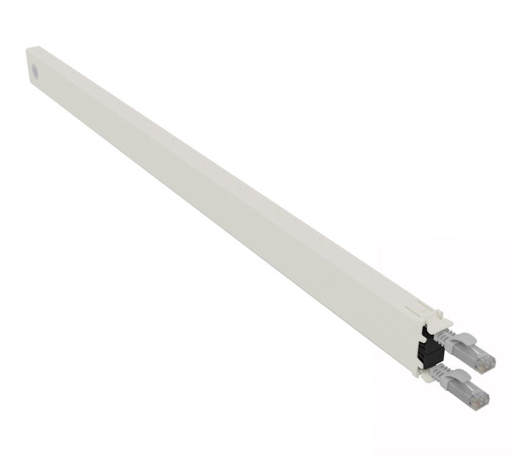 Cassetto Cavi patchbox.one 30RU Cat6A UTP Grigio - PATCHBOX IPB-CONE30UTPSL