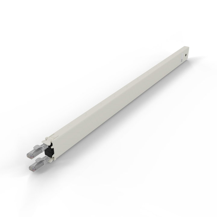 Cassetto Cavi patchbox.one 30RU Cat6A UTP Grigio - PATCHBOX IPB-CONE30UTPSL