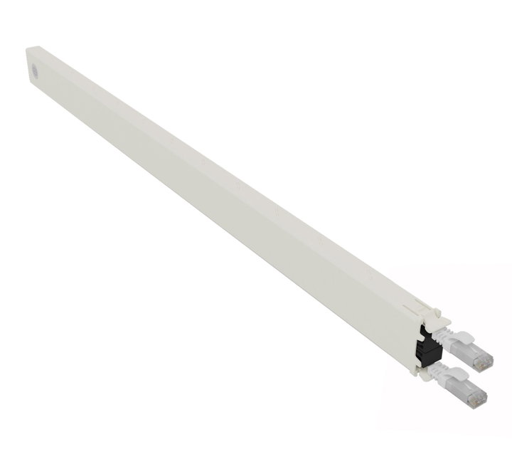 Cassetto Cavi patchbox.one 30RU Cat6A UTP Bianco - PATCHBOX IPB-CONE30UTPWH