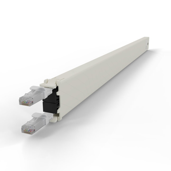Cassetto Cavi patchbox.one 30RU Cat6A UTP Bianco - PATCHBOX IPB-CONE30UTPWH