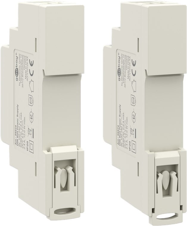 Alimentatore su Guida DIN 5V 2,4A 12W - Goobay IPW-ADP-5V-12W