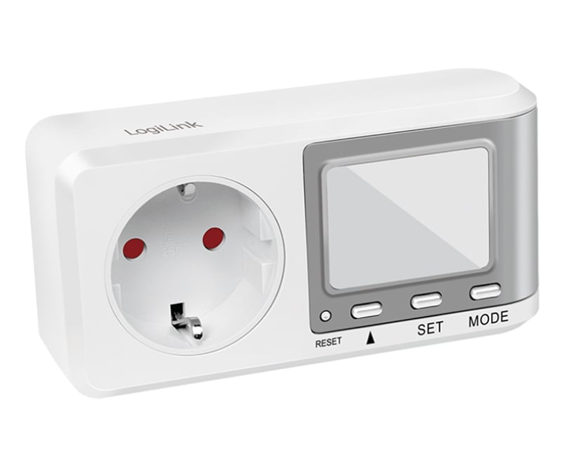 Energy Cost Meter with 2 CO Emissions Calculation - Logilink IPW-ADP-ENM 5