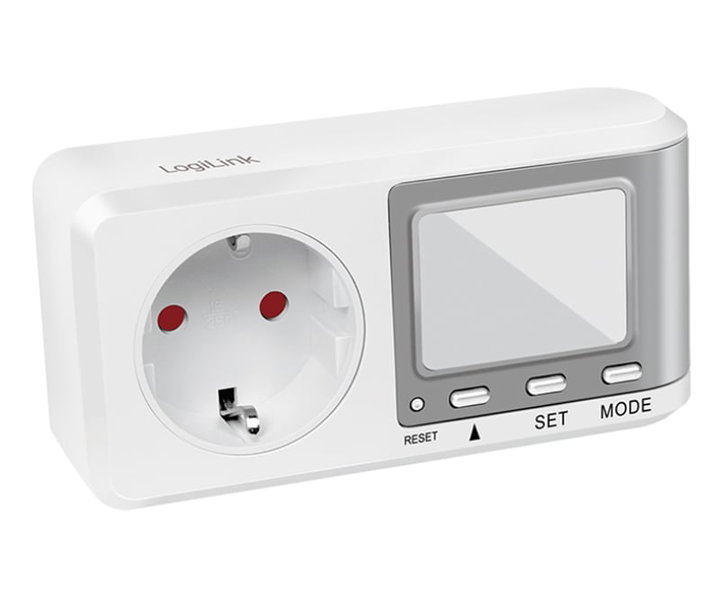 Misuratore di Costo Energetico con Calcolo delle Emissioni di CO2 - Logilink IPW-ADP-ENM5
