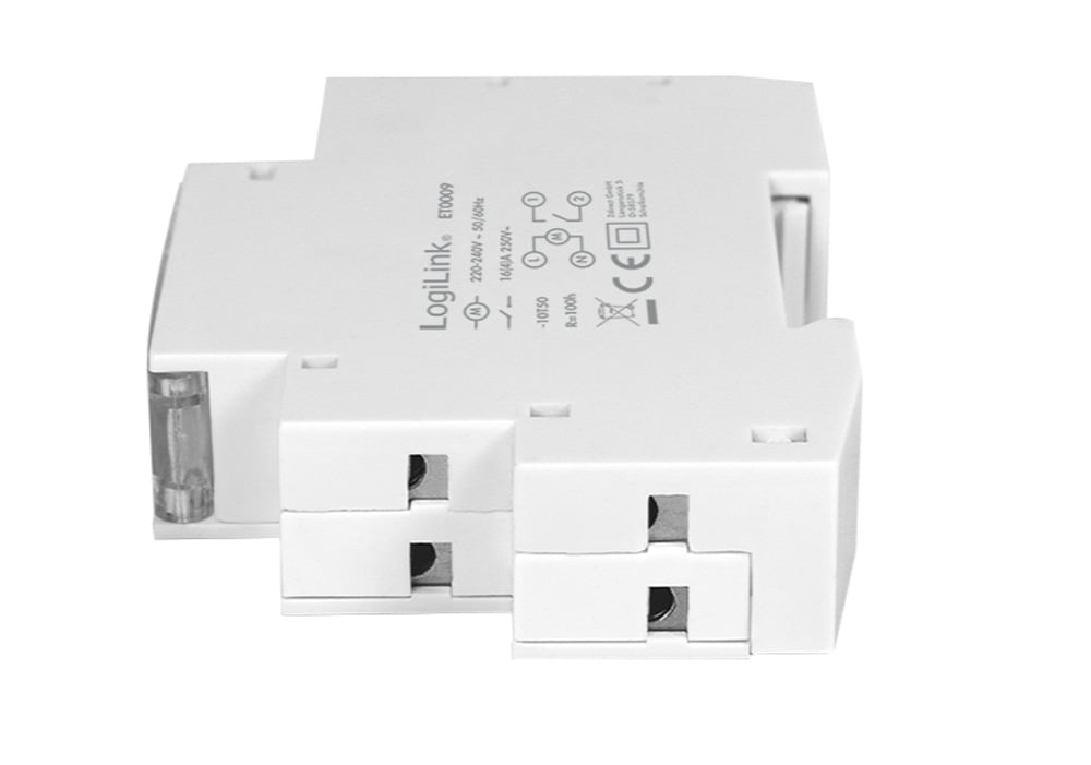 Timer Meccanico per Montaggio su Guida Din - Logilink IPW-ADP-TM-RAILM