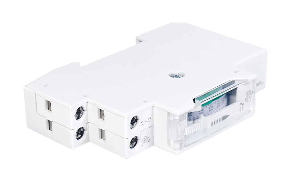 Timer Meccanico per Montaggio su Guida Din - Logilink IPW-ADP-TM-RAILM